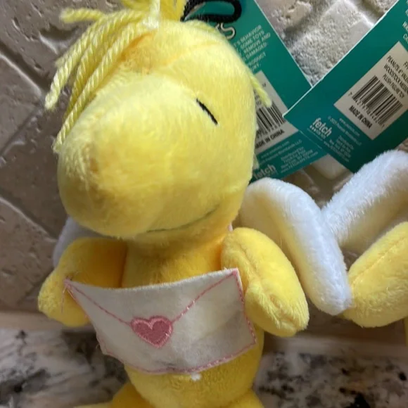 Peanuts Woodstock Valentine Day Plush Toy - Picture 2 of 3